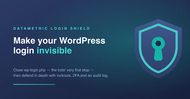 Datametric Login Shield — make your WordPress login invisible